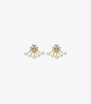 Kira Mother of Pearl Drop Earring: Women's Designer Earrings