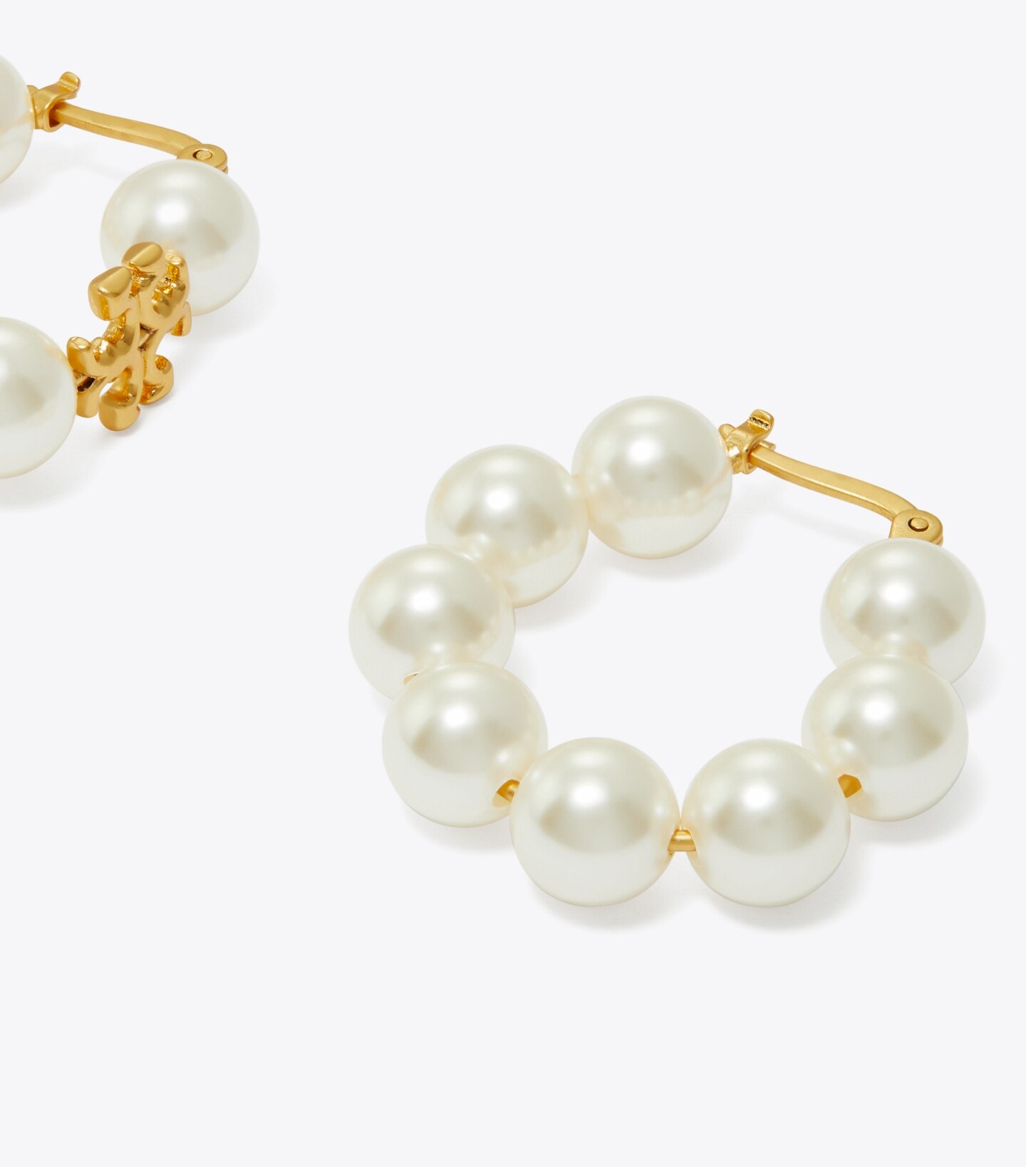 Kira Pearl Hoop Earring