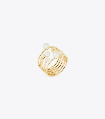 キラ クローバー リング: レディース リング | Tory Burch JP