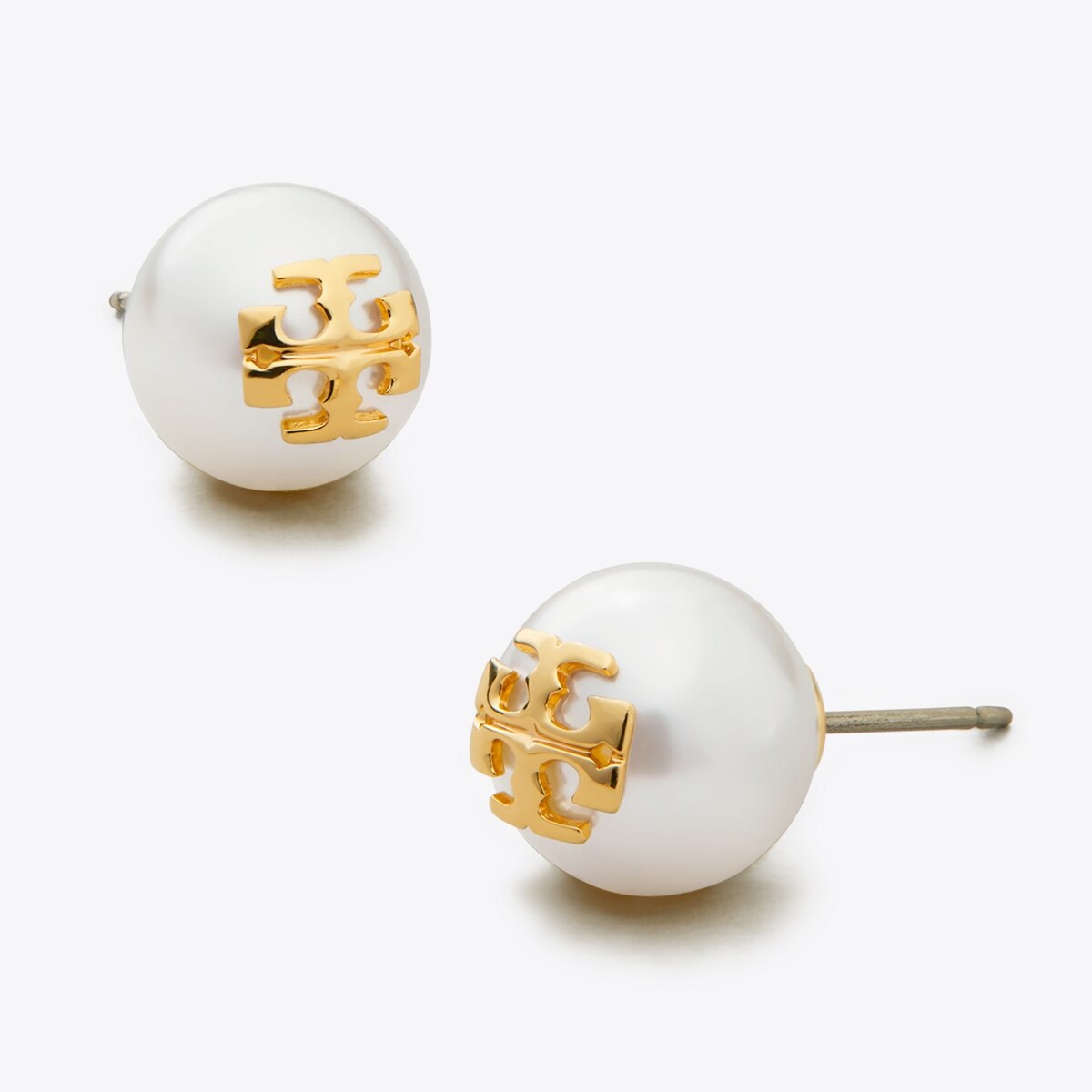 【送料&関税込】Tory Burch Kira Pearl Stud Earrings Kira Pearl Stud Earrings: Women's Designer Earrings | Tory Burch
