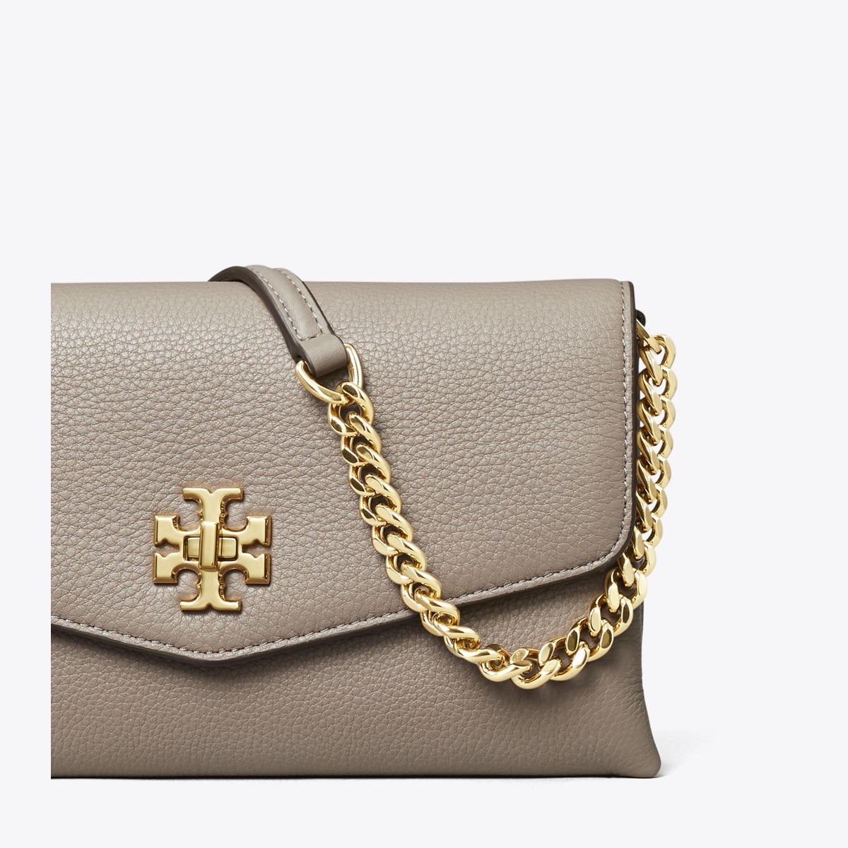 ショルダーバッグ・ポシェット Tory Burch KIRA DIAMOND CHAIN WALLET Kira Diamond Quilt Crossbody: Women's Designer Mini Bags