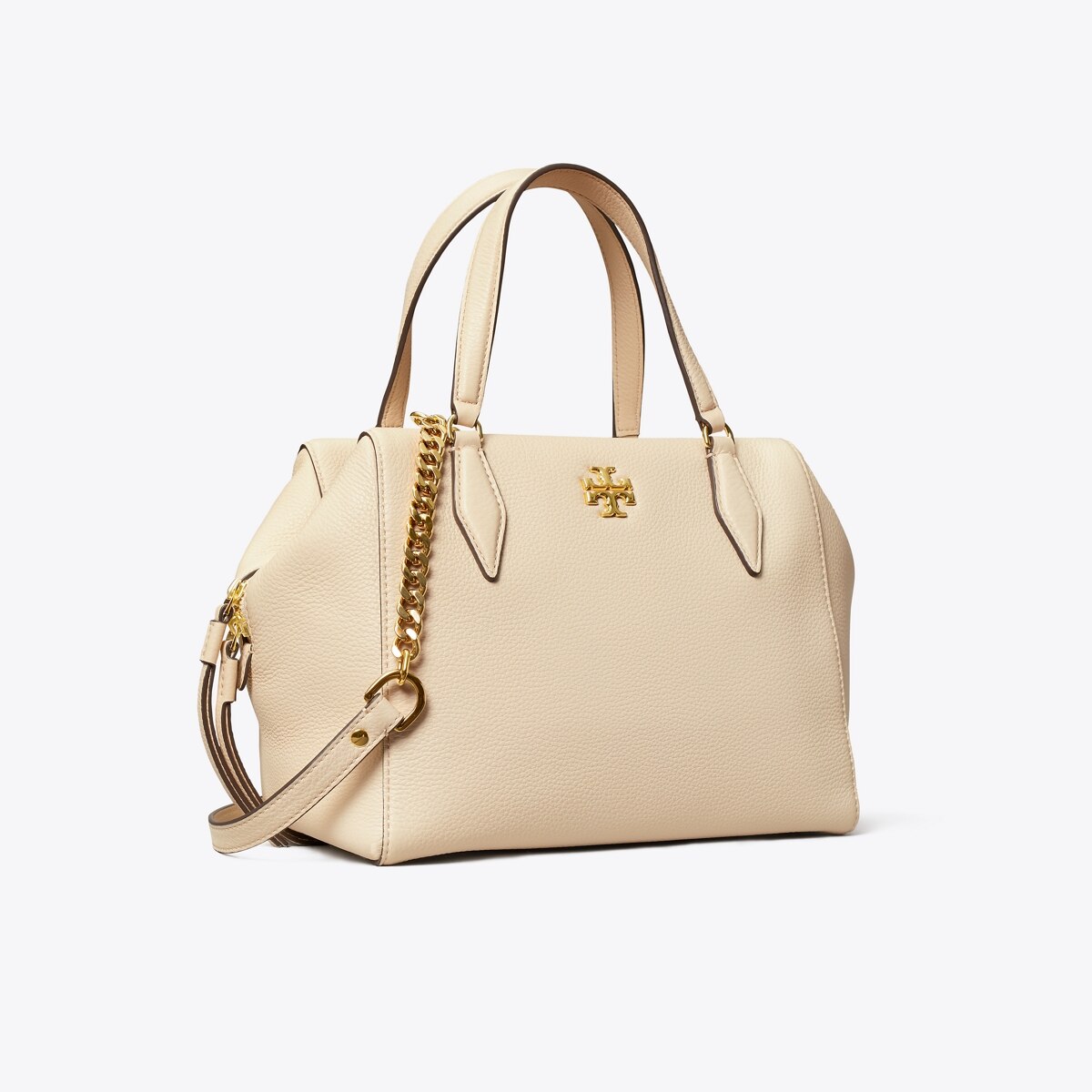 tory burch kira pebbled leather satchel