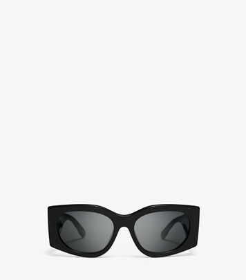Oversized Square Logo Sunglasses: Women's Designer Sunglasses