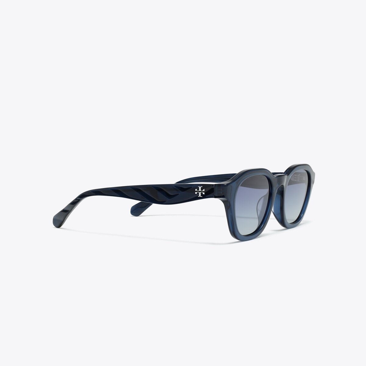 Tory Burch Black Oversized Round Women\'s Sunglasses Tory Burch TY7226U S (52 - 20) with Grey lenses and Black  main image 4