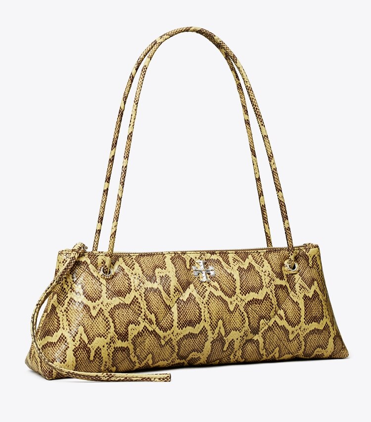 Tory Burch designer schultertaschen Kira Schultertasche im Querformat mit Rautensteppung in Multi angle
