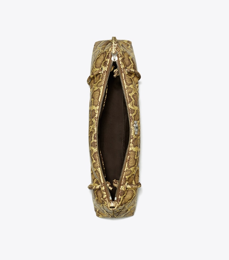 Tory Burch designer schultertaschen Kira Schultertasche im Querformat mit Rautensteppung in Multi angle