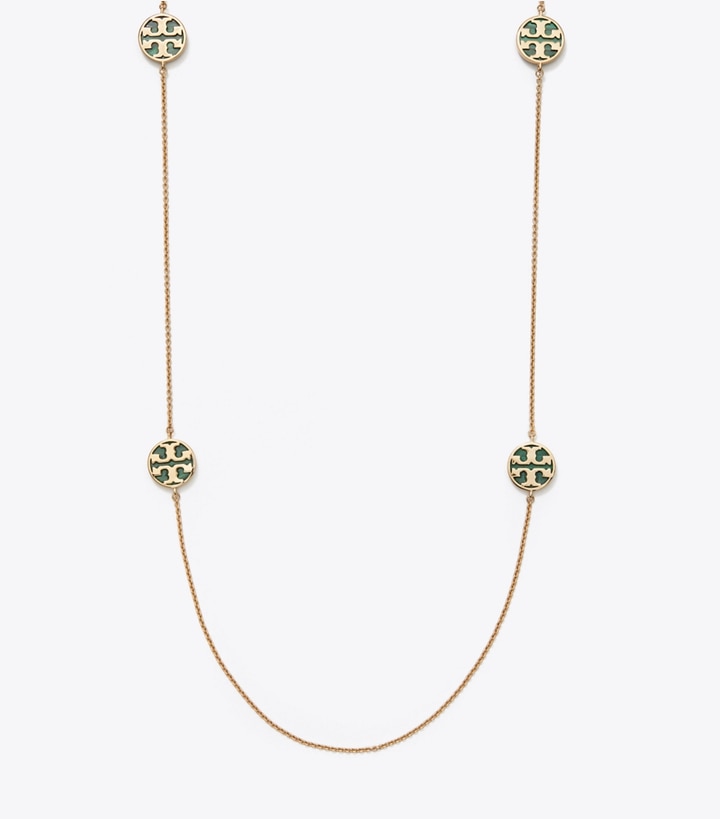 Kira Semiprecious Long Necklace: Women's Designer Necklaces | Tory Burch