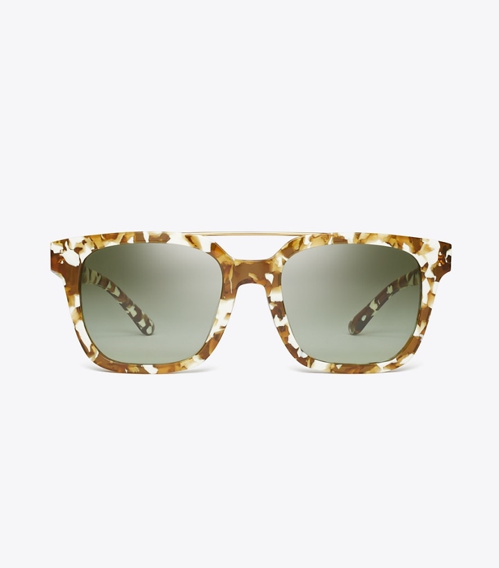 Kira Slim Rectangular Sunglasses: Women's Designer Sunglasses & Eyewear | Tory  Burch
