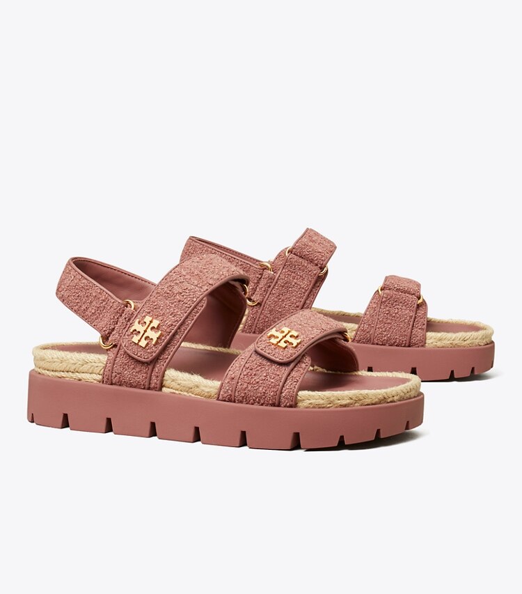 Tory Burch designer サンダル キラ ロープ スポーツサンダル in MAUVE angle