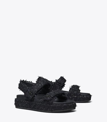 Tory Burch designer sandals Kira Sport Sandal in MIDNIGHT NAVY angle