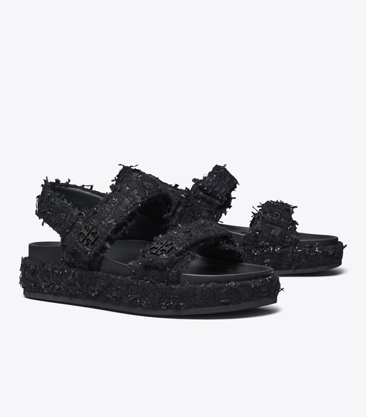 Tory Burch designer sandals Kira Sport Sandal in MIDNIGHT NAVY angle
