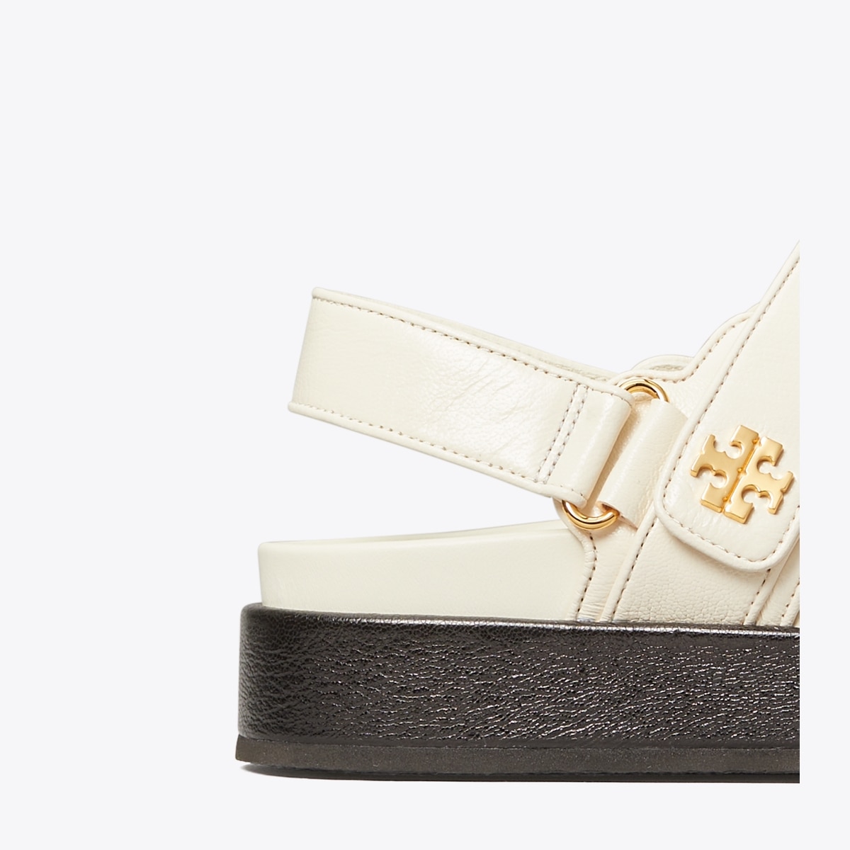 NIB top Tory Burch Kira sandal ivory 7.5