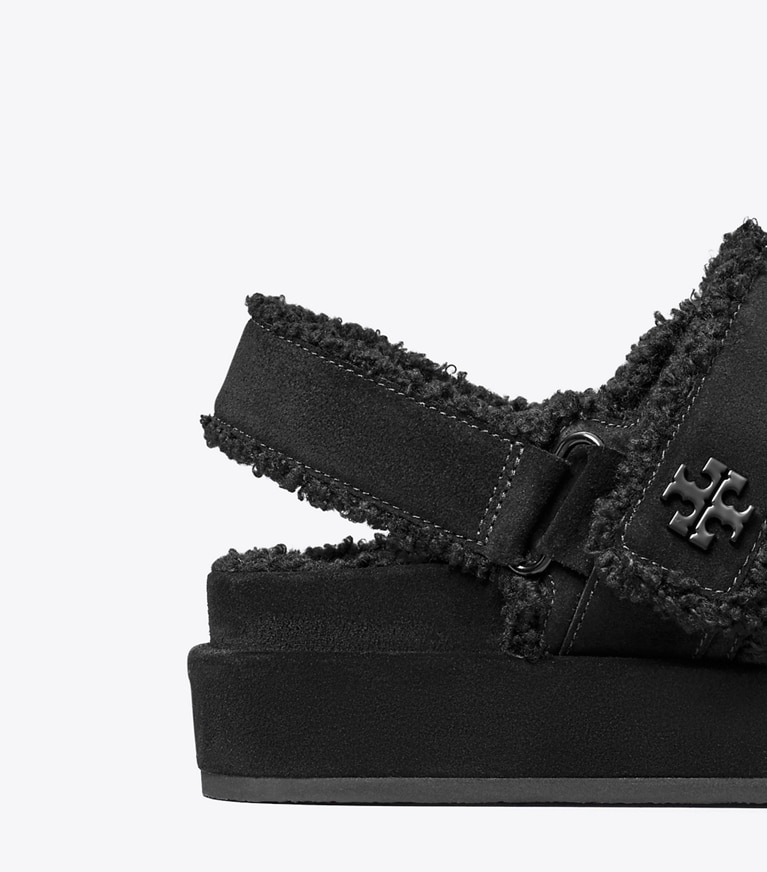Tory Burch designer sandals Kira Sport Sandal in PERFECT BLACK / NERO angle