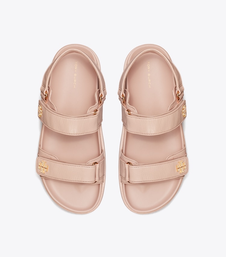 Tory Burch designer sandals Kira Sport Sandal in SHELL PINK overhead