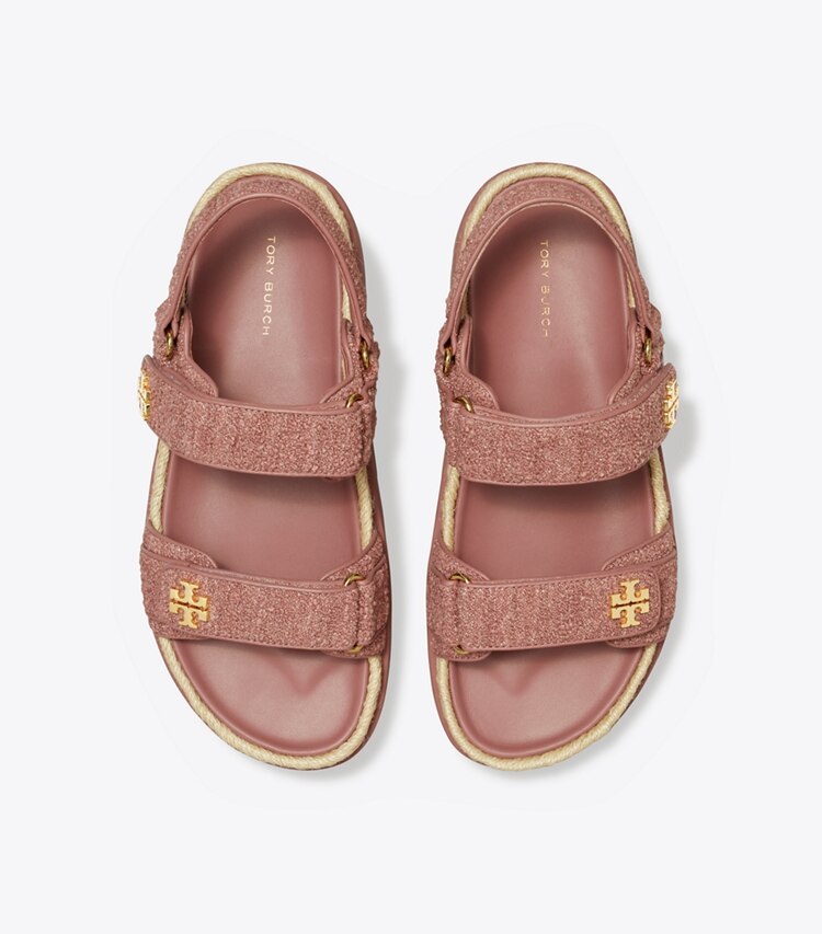 Tory Burch designer サンダル キラ ロープ スポーツサンダル in MAUVE オーバーヘッド