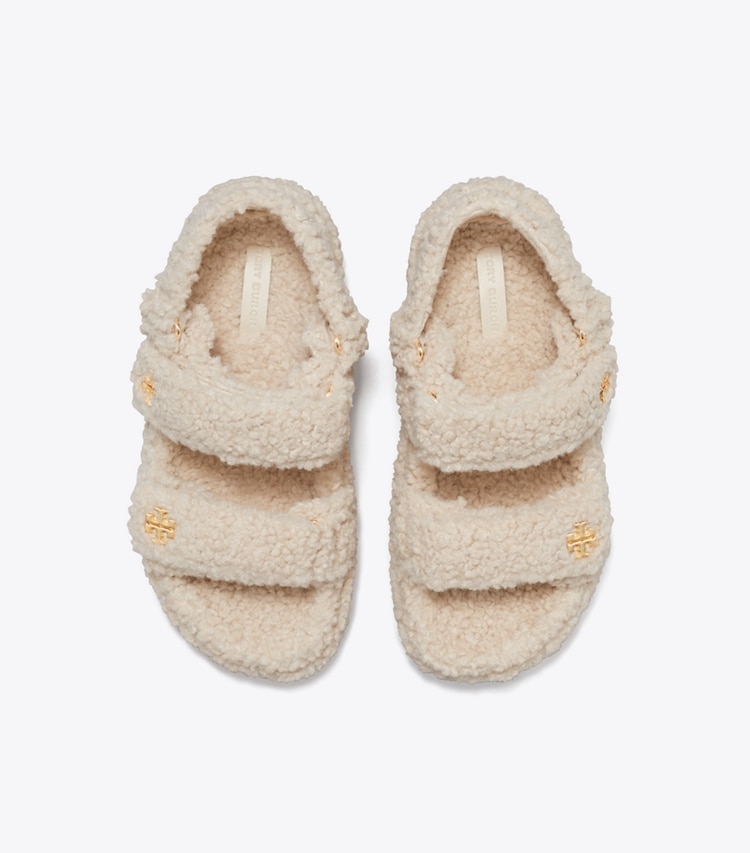 Tory Burch designer sandals Kira Sport Sandal in TAUPE overhead