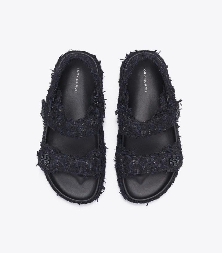 Tory Burch designer sandals Kira Sport Sandal in MIDNIGHT NAVY angle