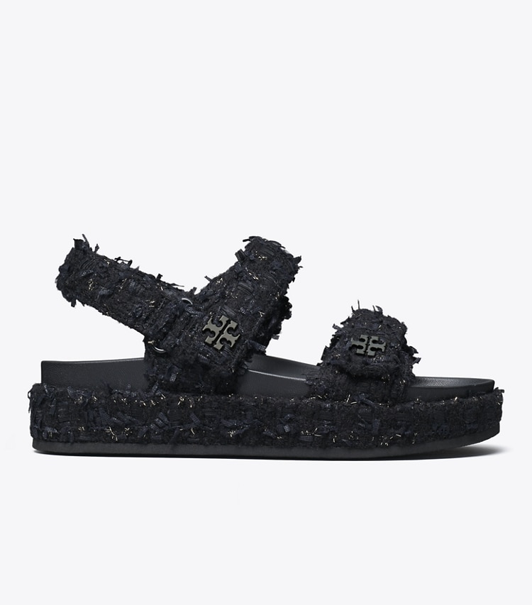 Tory Burch designer sandals Kira Sport Sandal in MIDNIGHT NAVY side