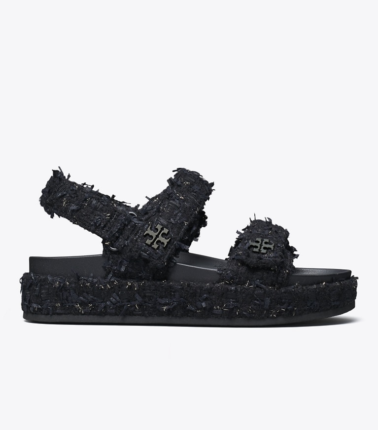 Tory Burch designer sandals Kira Sport Sandal in MIDNIGHT NAVY angle