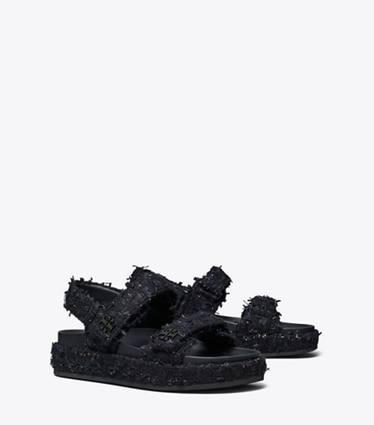 Tory Burch designer sandalen Kira Sport Sandale in MIDNIGHT NAVY angle