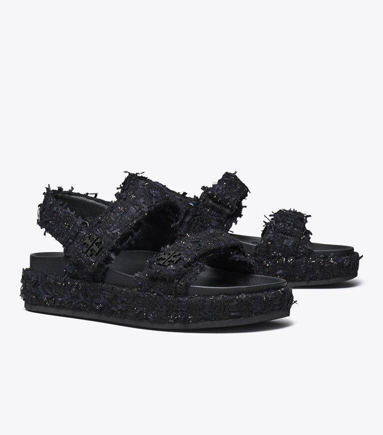 Tory Burch designer sandalen Kira Sport Sandale in MIDNIGHT NAVY angle