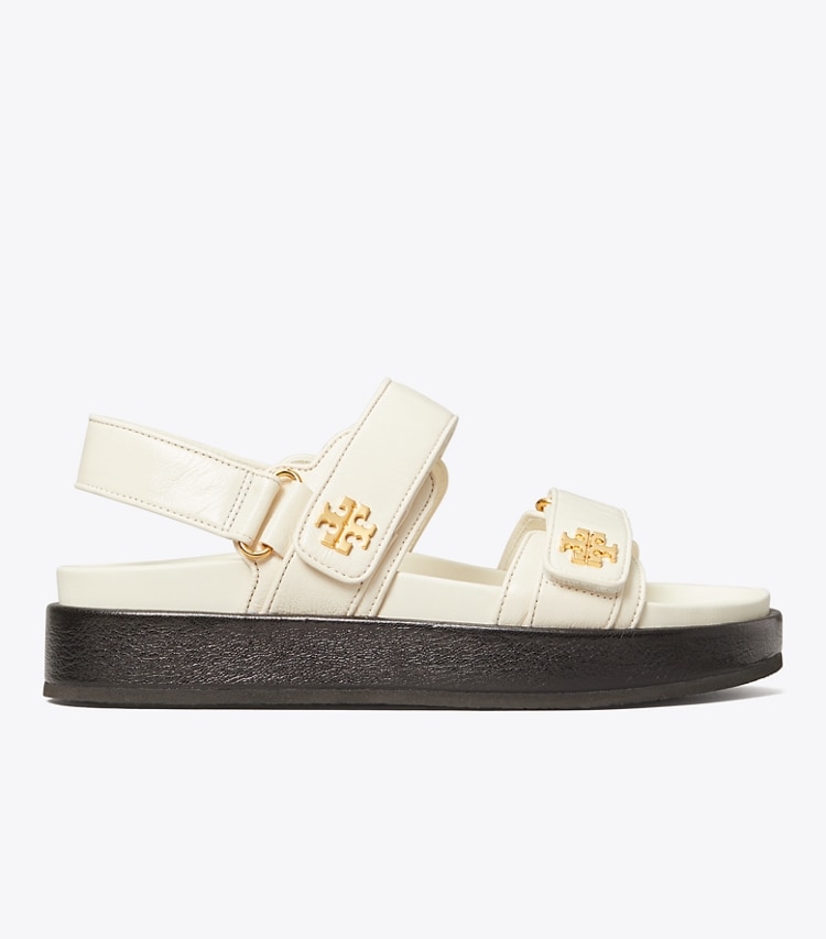 Tory Burch designer sandalen Kira Sport Sandale in NEW IVORY side