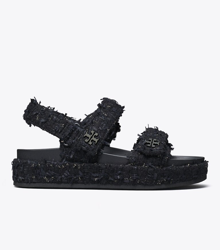 Tory Burch designer sandalen Kira Sport Sandale in MIDNIGHT NAVY angle