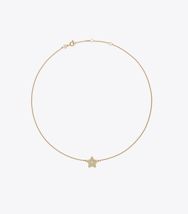 Kira Star Pendant Necklace: Women's Designer Necklaces | Tory Burch