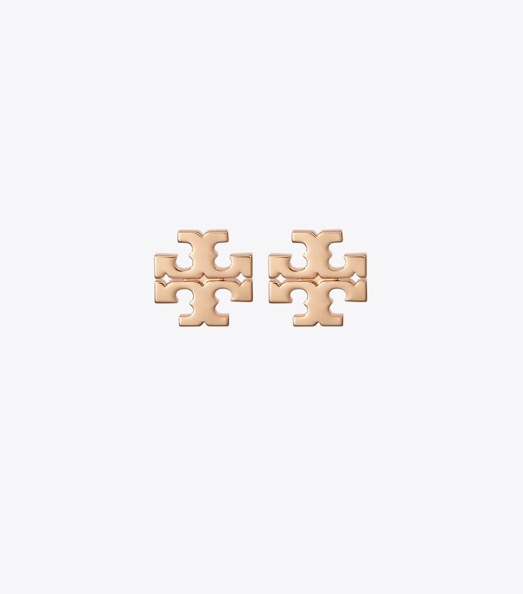 Tory Burch designer イヤリング＆ピアス キラ スタッズピアス in Rose Gold front