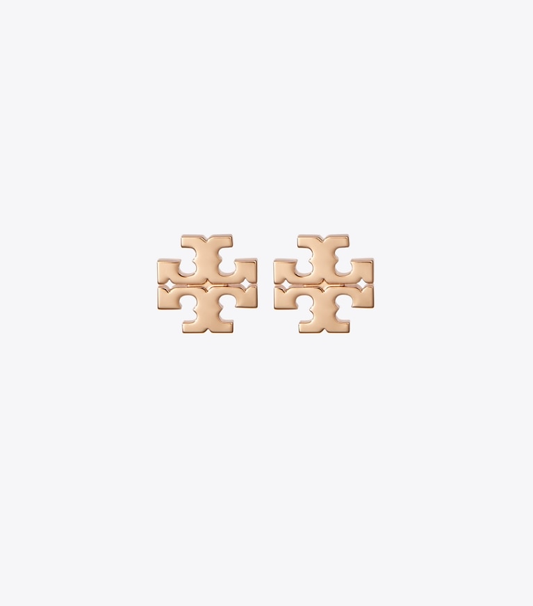 Tory Burch designer イヤリング＆ピアス キラ スタッズピアス in Rose Gold front