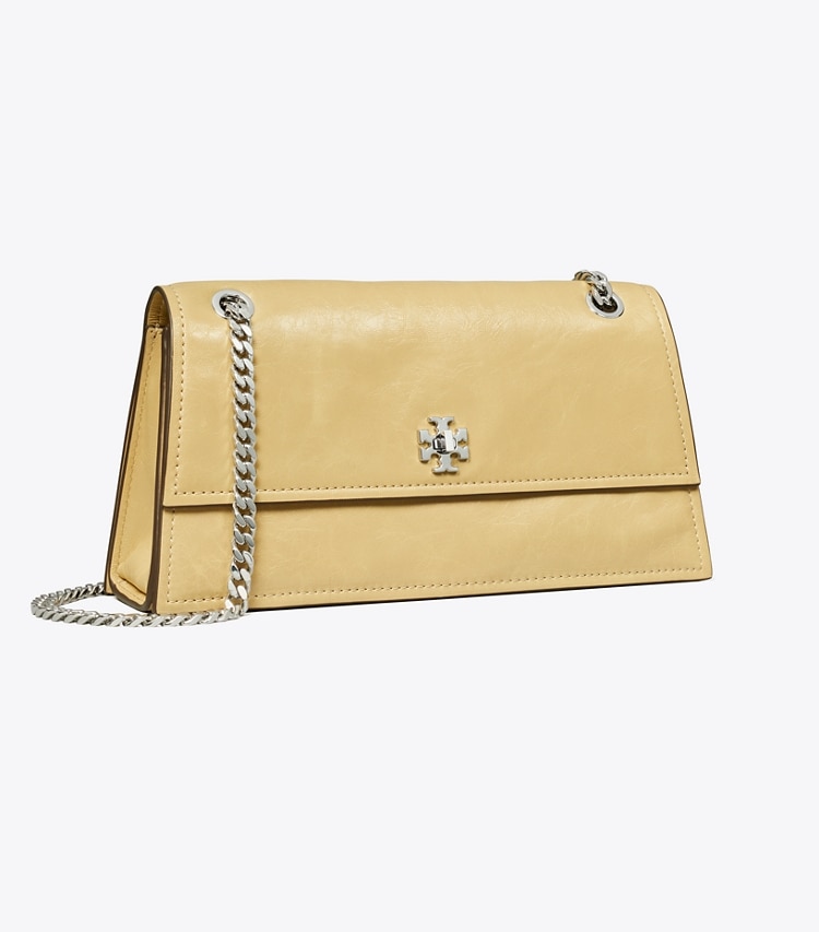 Tory Burch designer ショルダーバッグ キラ ターンロック ショルダーバッグ in Praline angle