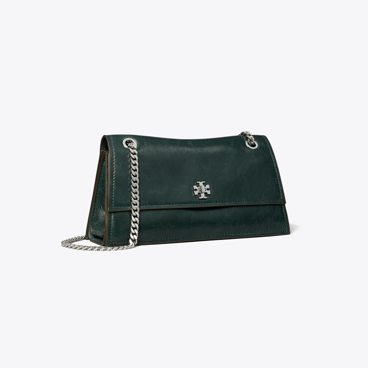 Tory Burch Snakeskin Embossed Patchwork Gemini Link