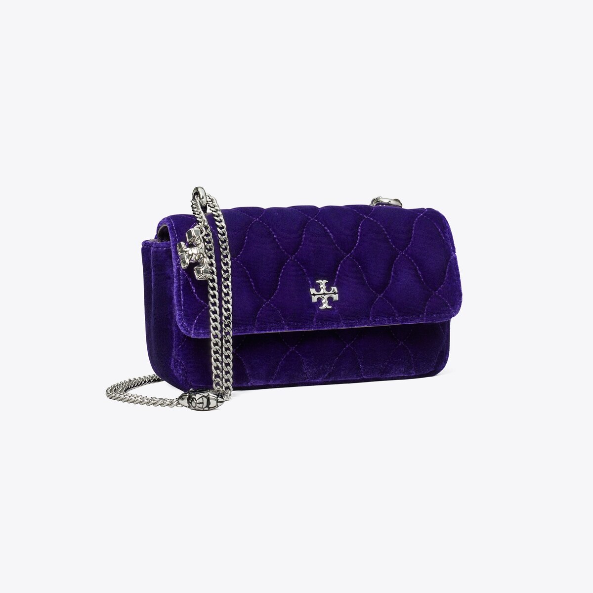 Kira Velvet Mini Flap Bag: Women's Designer Crossbody Bags | Tory Burch