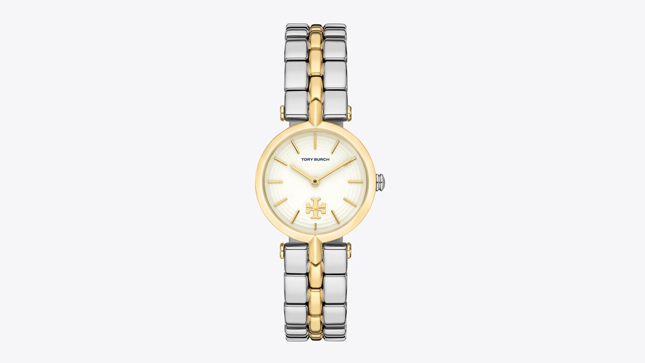 Kira Watch, Two-Tone Gold/Stainless Steel