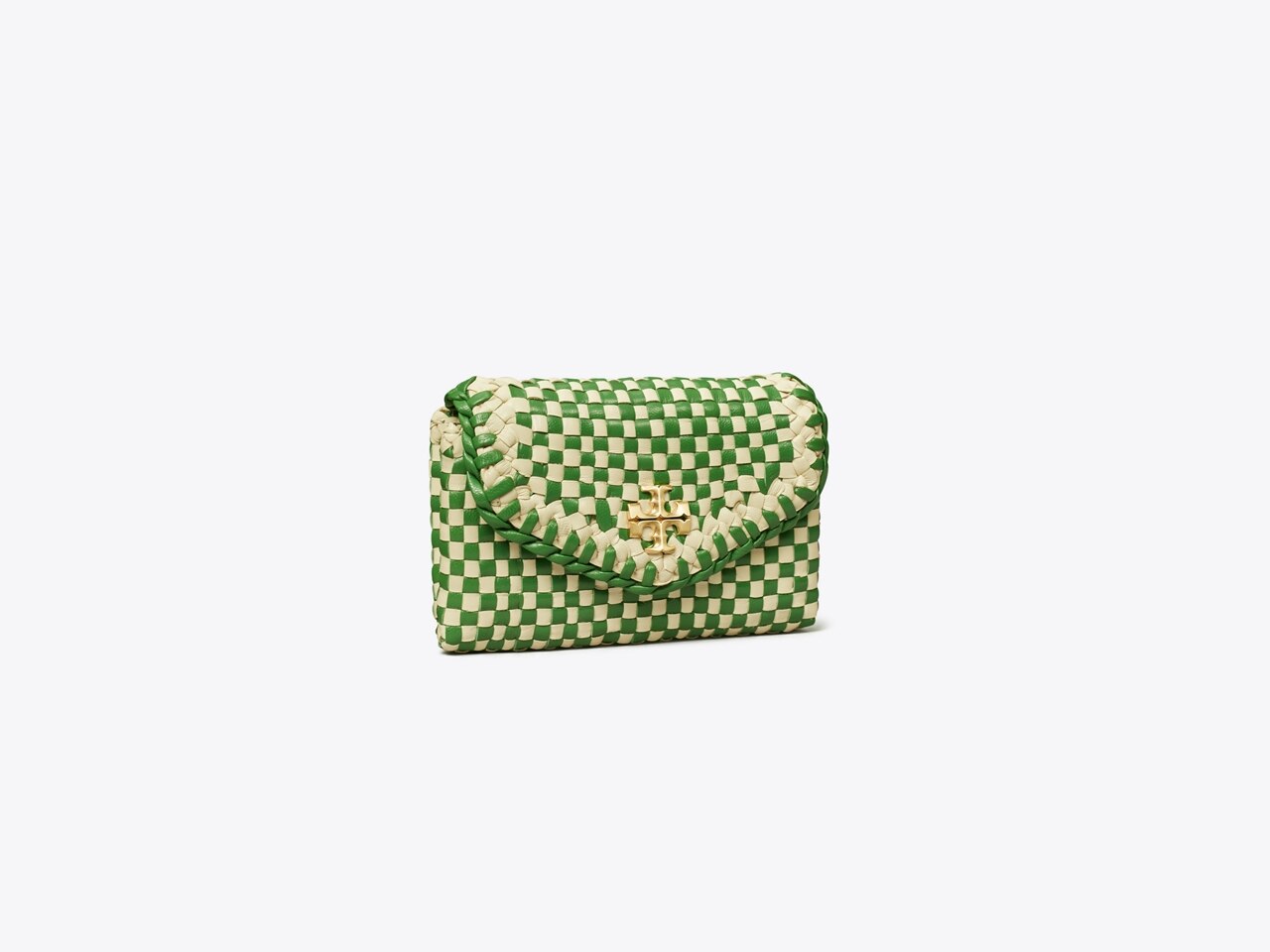 Kira Woven Flap Card Case: Women's Wallets & Card Cases | Card