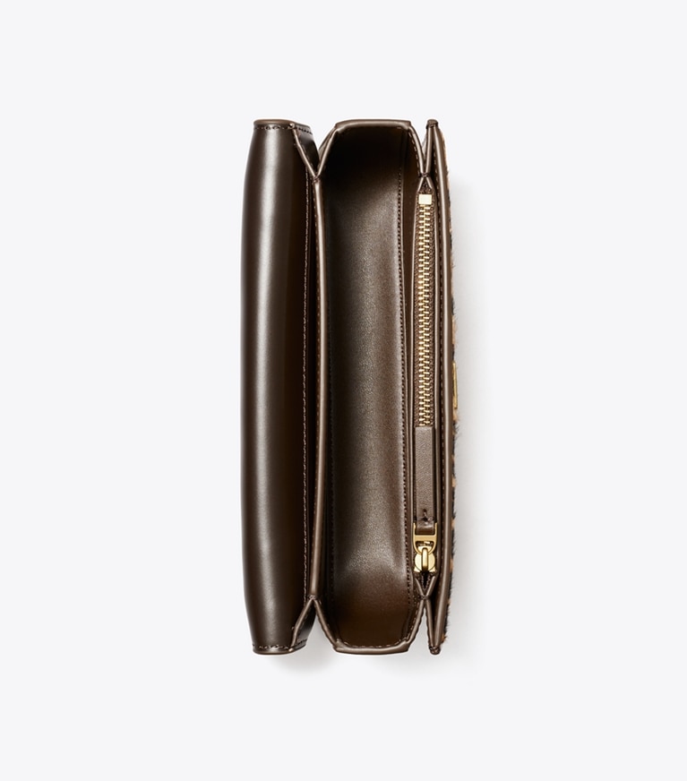 Tory Burch designer schultertaschen Kleine, rechteckige Eleanor Tasche in Multi angle