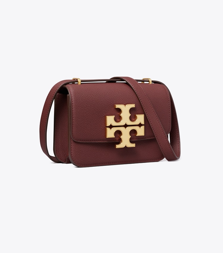 Tory Burch designer schultertaschen Kleine, strukturierte Eleanor Tasche in Dark Cabernet angle