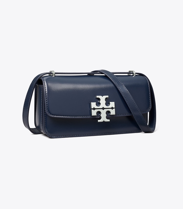 Tory Burch designer schultertaschen Kleine Eleanor Tasche im Querformat in New Navy angle