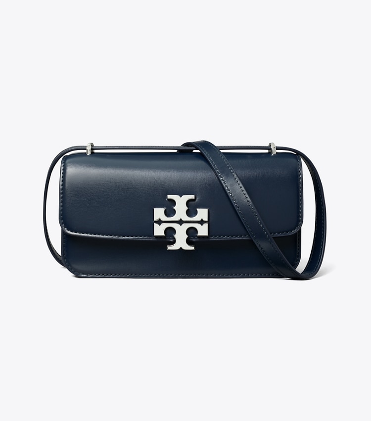 Tory Burch designer schultertaschen Kleine Eleanor Tasche im Querformat in New Navy front