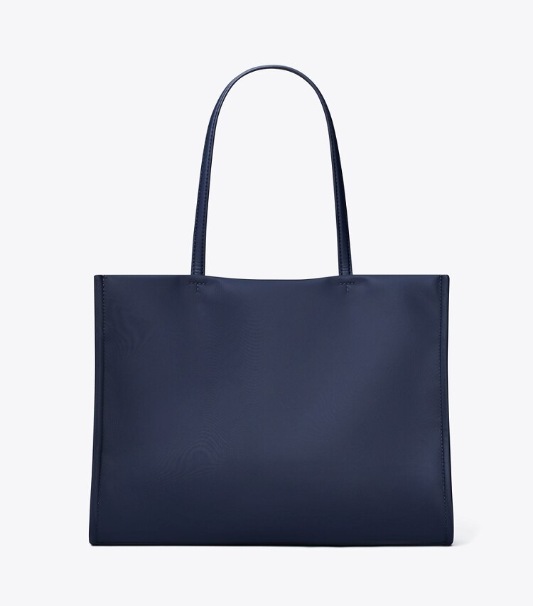 Tory Burch designer tote bags Kleine Ella Tote Bag in NEW NAVY zurück