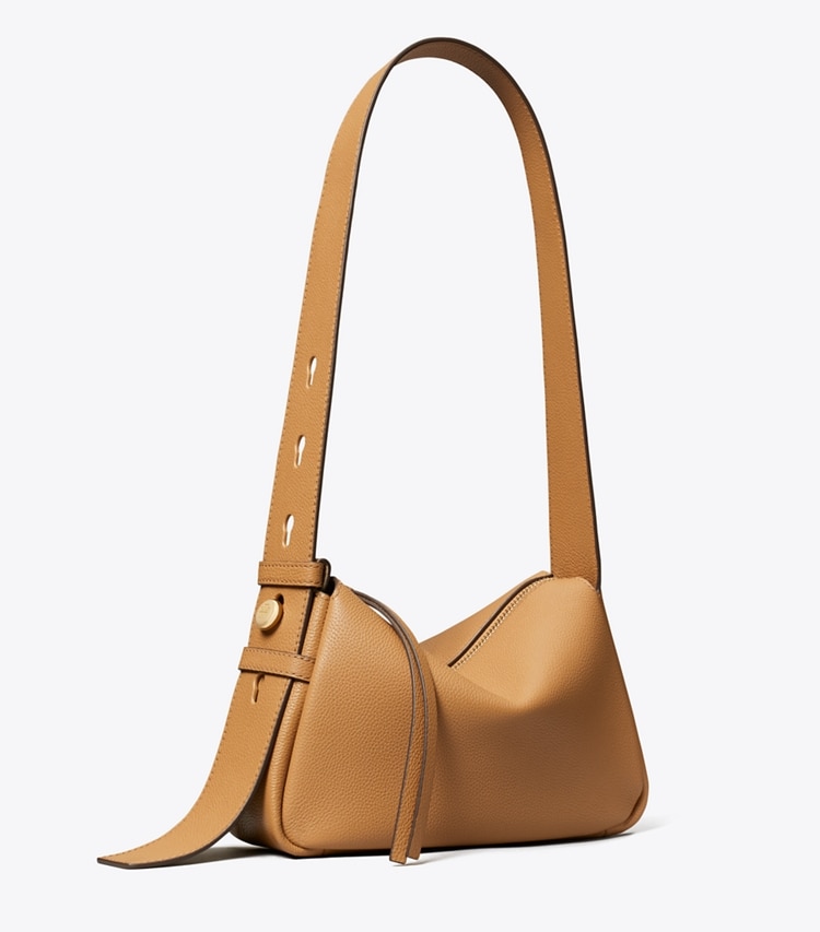 Tory Burch designer schultertaschen Kleine Romy Schultertasche in Tiramisu angle