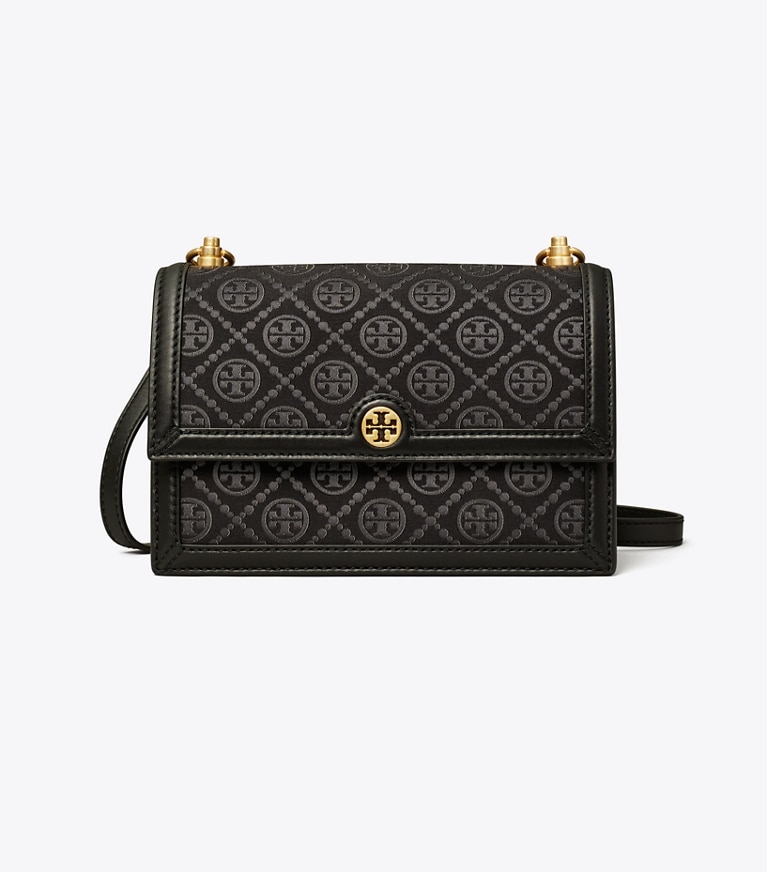 Kleine Schultertasche mit T Monogramm Damen Taschen Schultertaschen Tory Burch DE