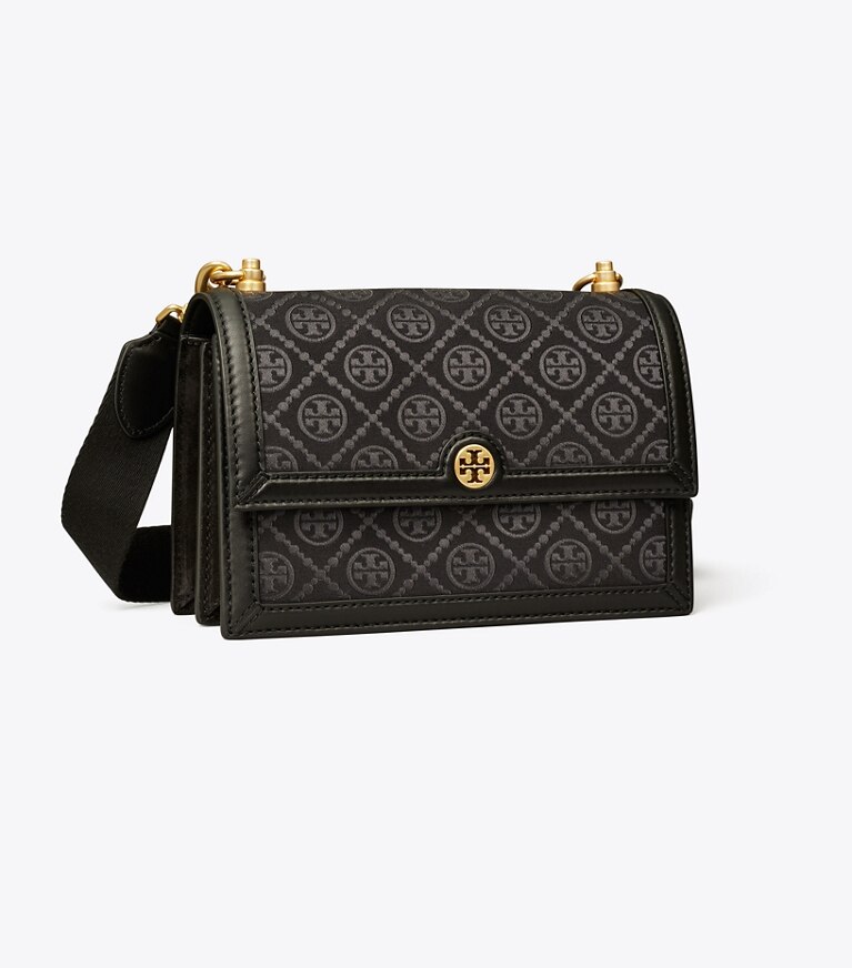 Tory burch clutch black sale