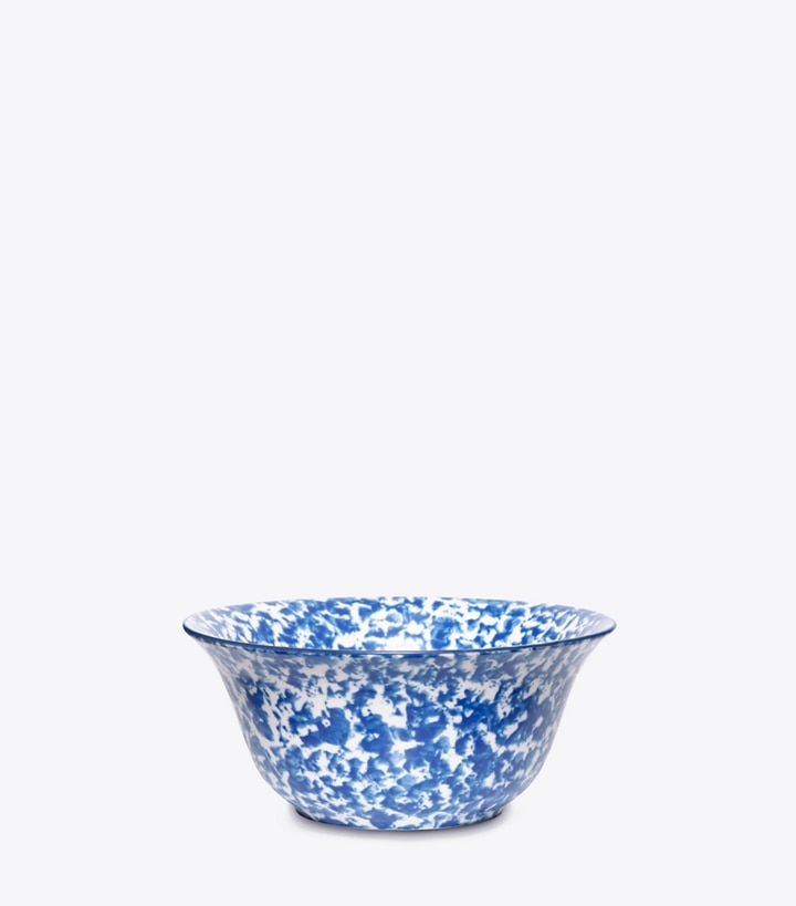 Tory Burch designer geschirr & gläser Kleine Spongeware Schüsseln, Viererset in Sponge front
