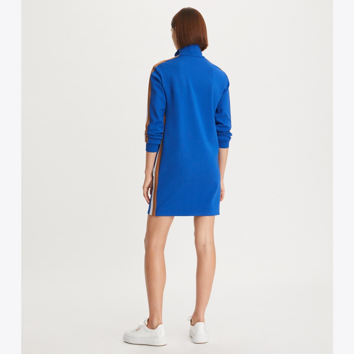 Knit Quarter Zip Dress: Women's Designer Dresses | Tory Burch