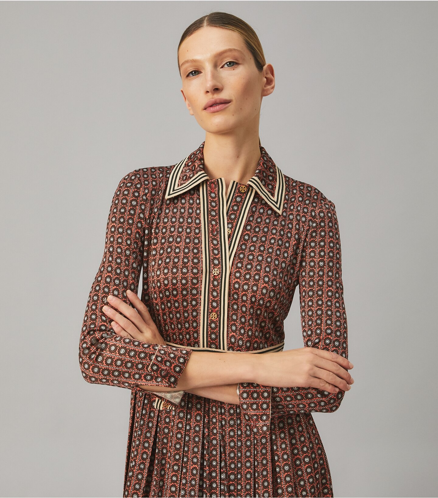Knit Shirtdress
