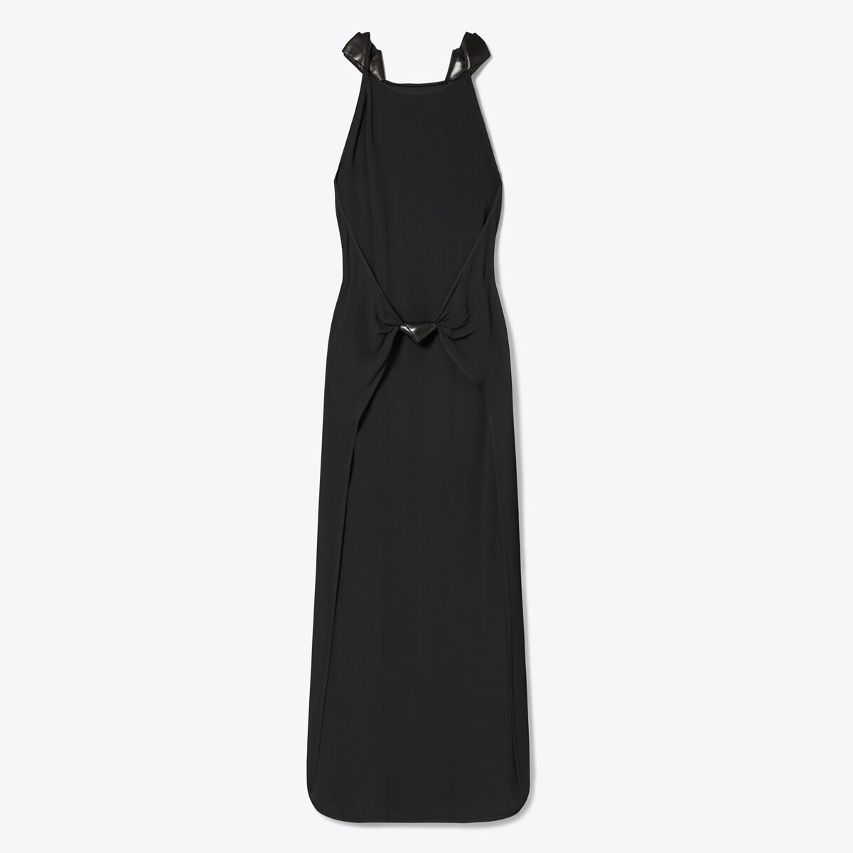 ワンピース TORY BURCH Dress with front knot Black Tory Burch Dress With Front Knot In Black | ModeSens