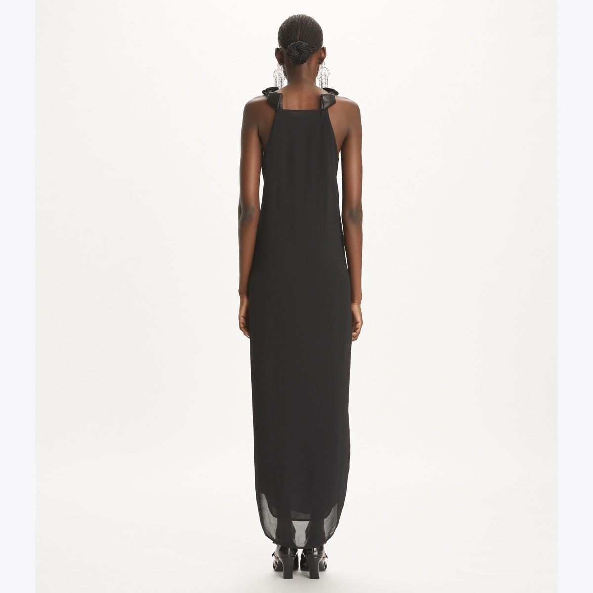Knotted Crepe Dress: Women's Designer Dresses | Tory Burch
