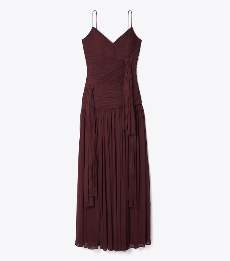 Knotted Viscose Dress by Tory Burch
