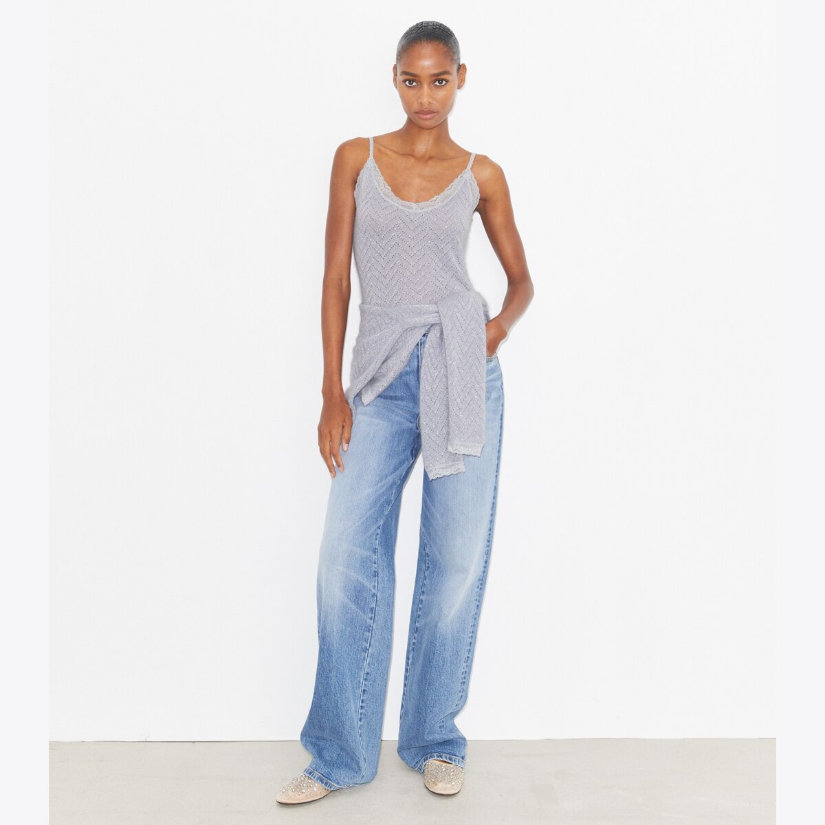 トップス L'Appartement Lisiere Lace Camisole トップス L'Appartement Lisiere Lace Camisole トップス L